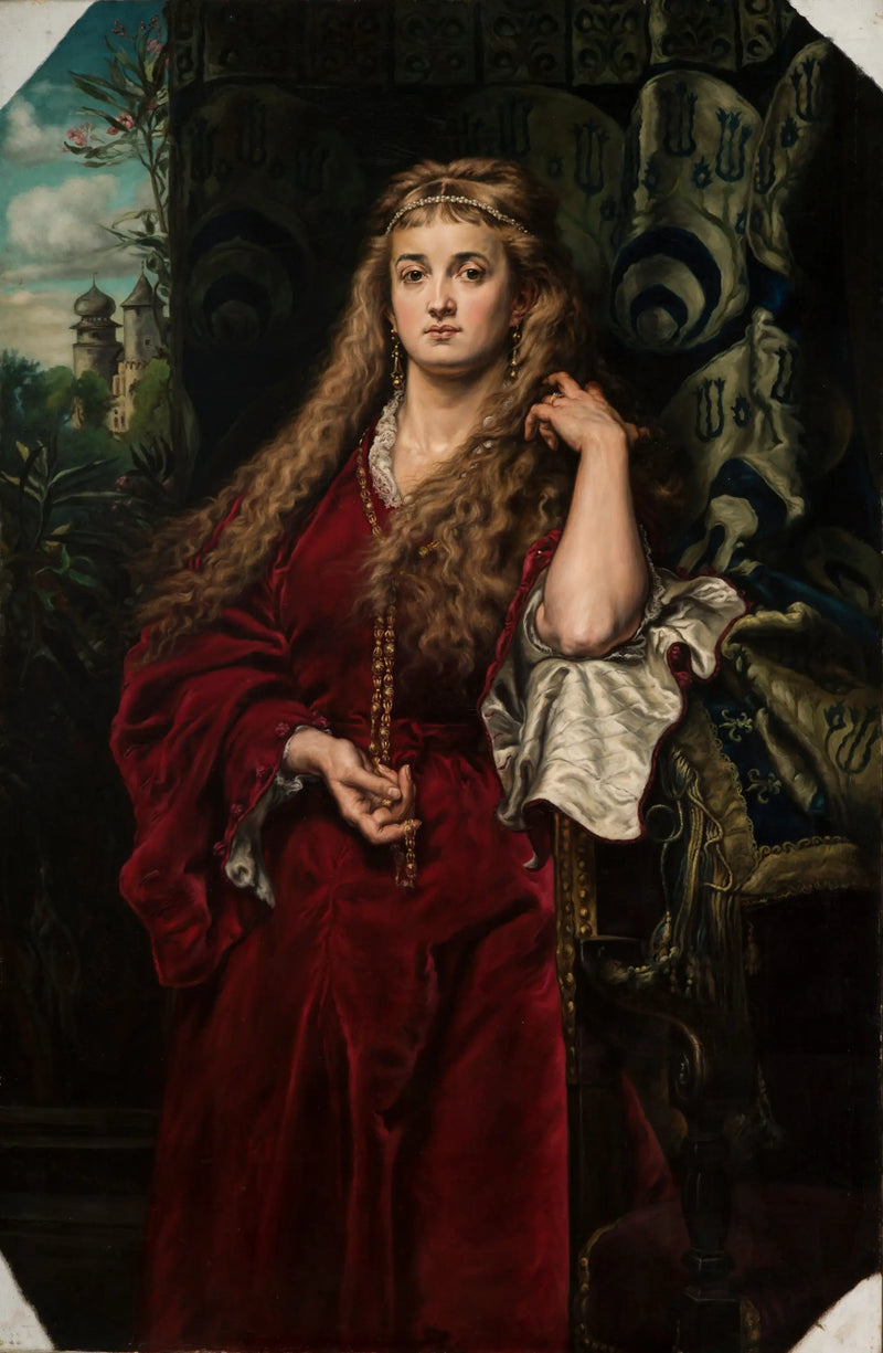 Dívka hraběte - Jan Matejko