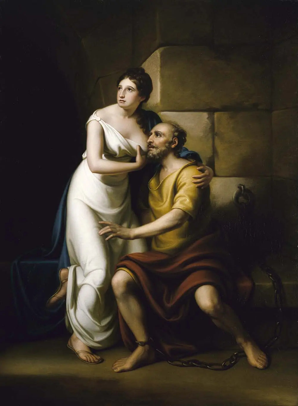 La fille romaine - Rembrandt Peale - Alpha Reproduction