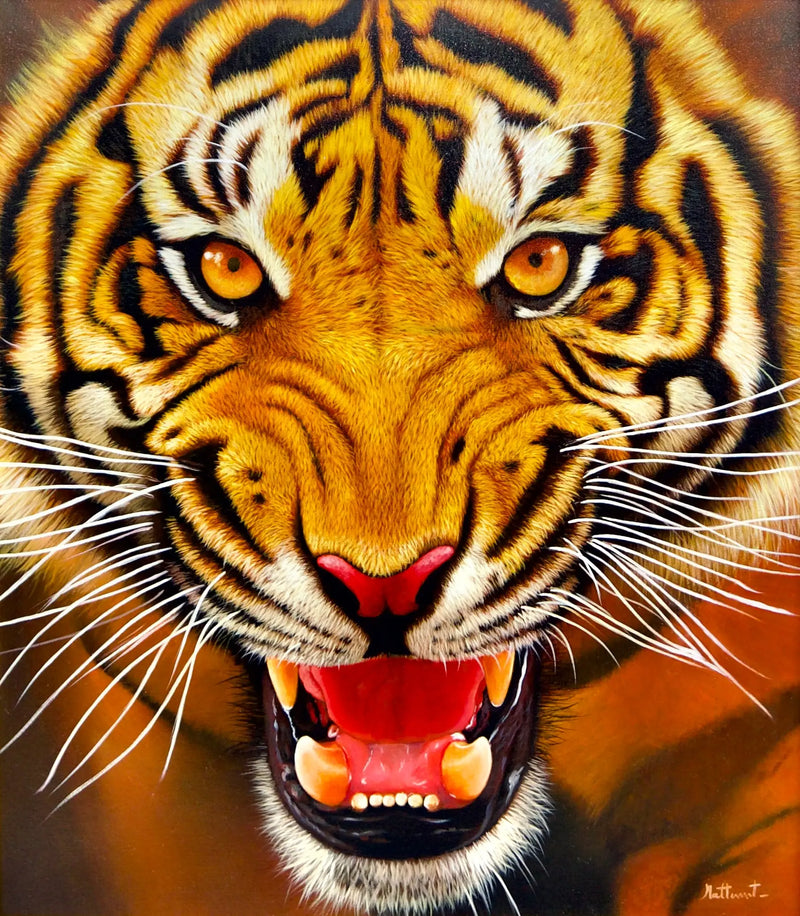 Síla tygra | Rozměr 95 x 105 cm