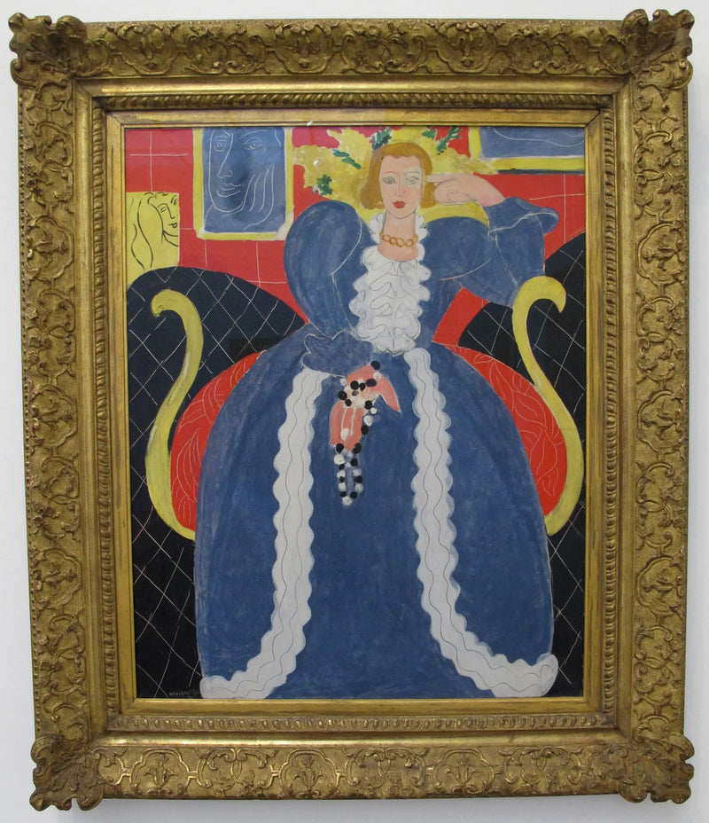 Velký modrý dub a mimosy - Henri Matisse