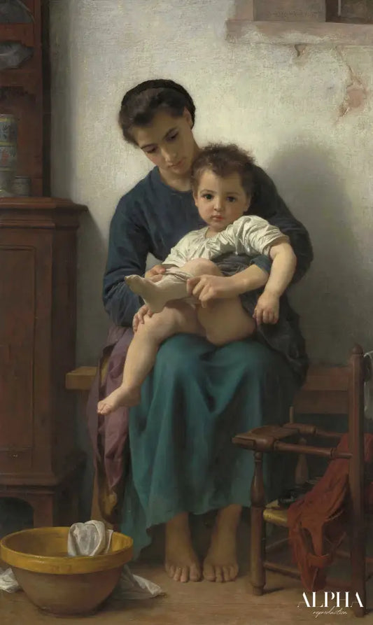 La grande sœur - William Bouguereau - Reproductions de tableaux et peintures haut de gamme