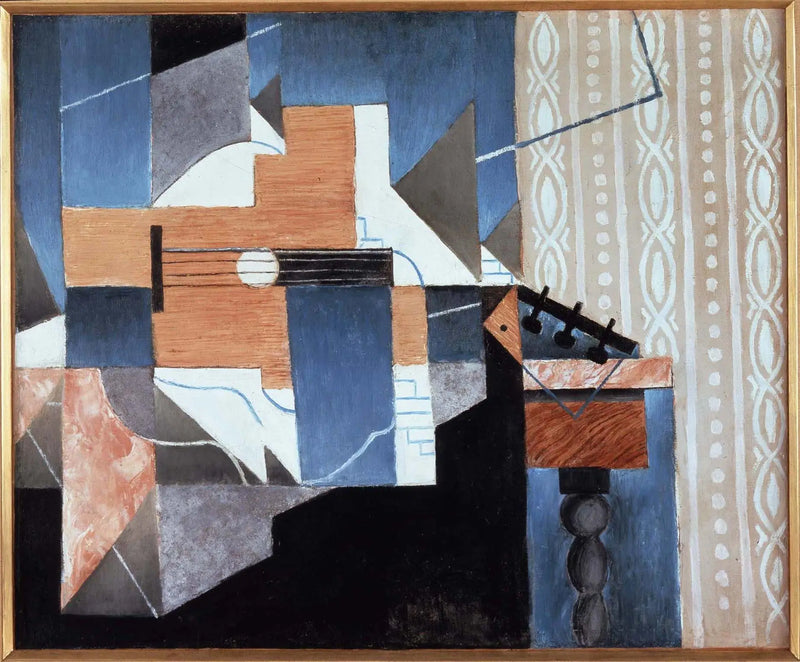 Kytara na stole - Juan Gris