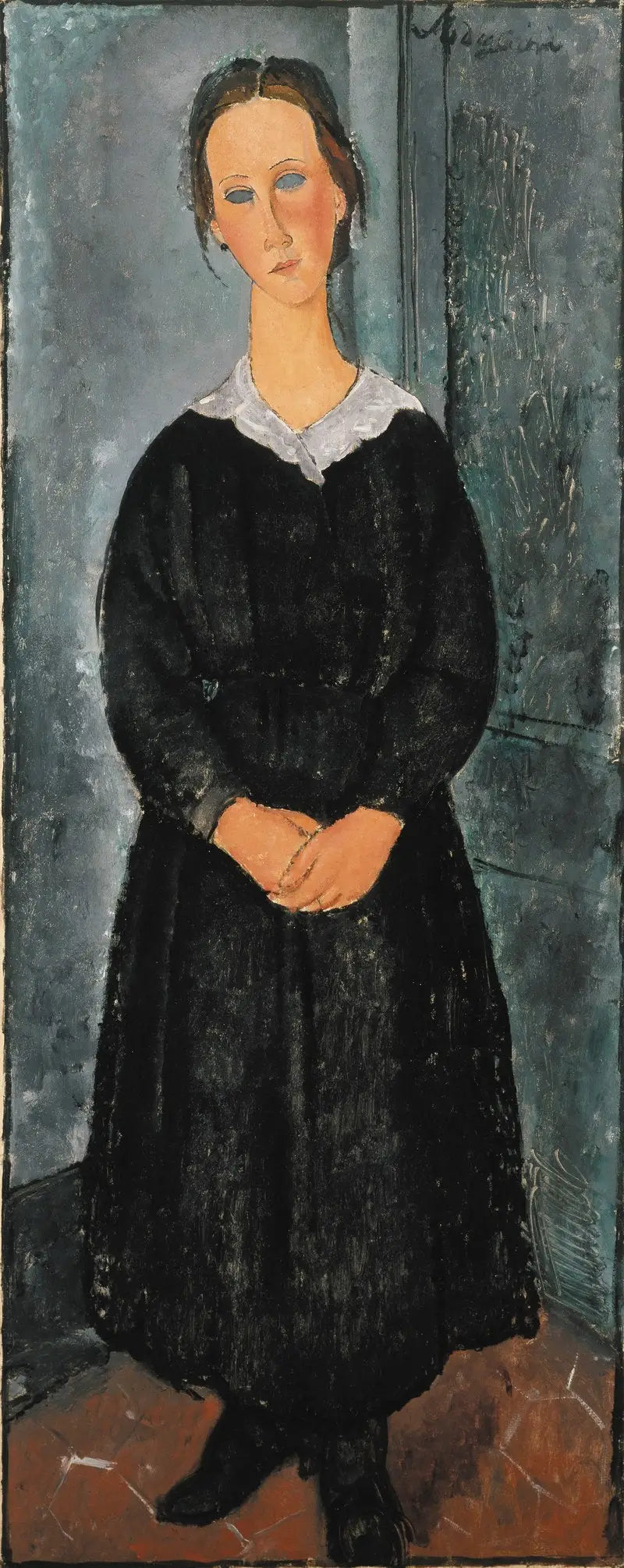 Mladá služka - Amedeo Modigliani
