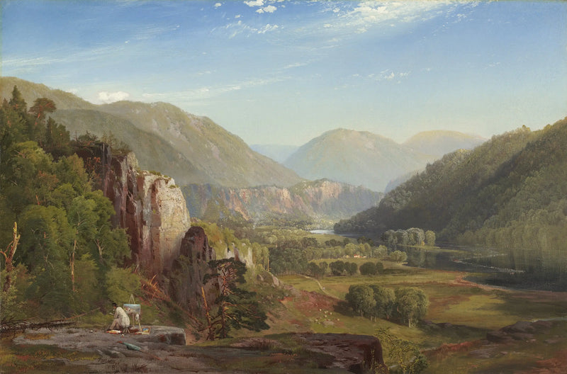 La Juniata, Večer - Thomas Moran