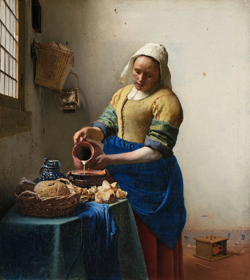 Mlékařka - Johannes Vermeer