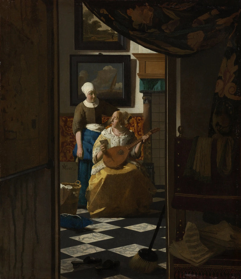 Milostný dopis - Johannes Vermeer