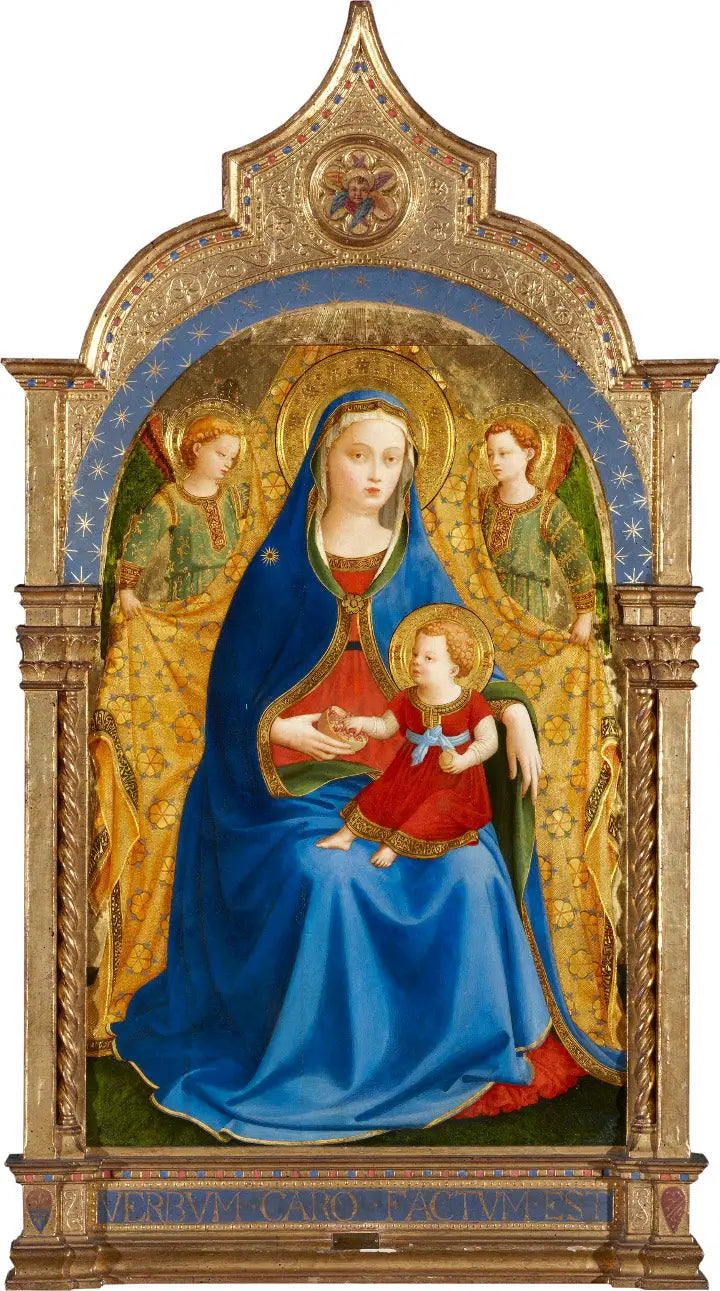 La Madona na Granátové jablko - Fra Angelico