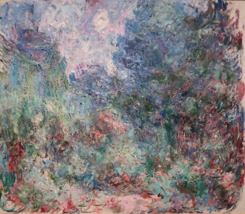 Dům viděný ze zahrady s růžemi - Claude Monet