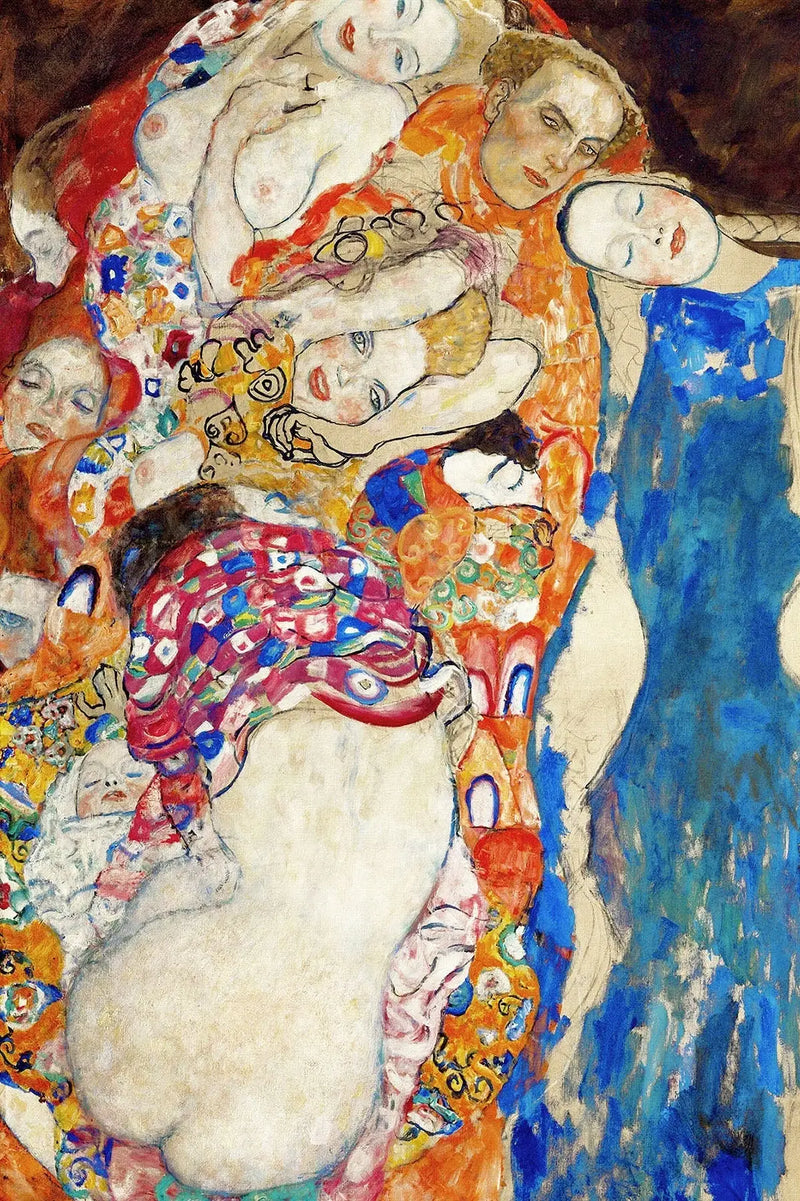 👰‍♀️ Nevěsta (Detail) – Gustav Klimt (1917-1918)