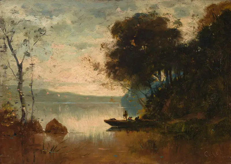 Paměť Riva - Jean-Baptiste Camille Corot