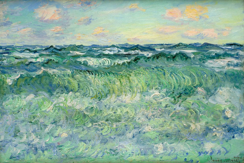 Moře, Pourville - Claude Monet