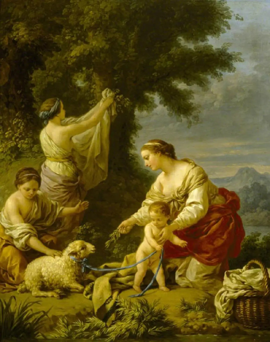 La mère indulgente - Louis Jean François Lagrenée - Alpha Reproduction