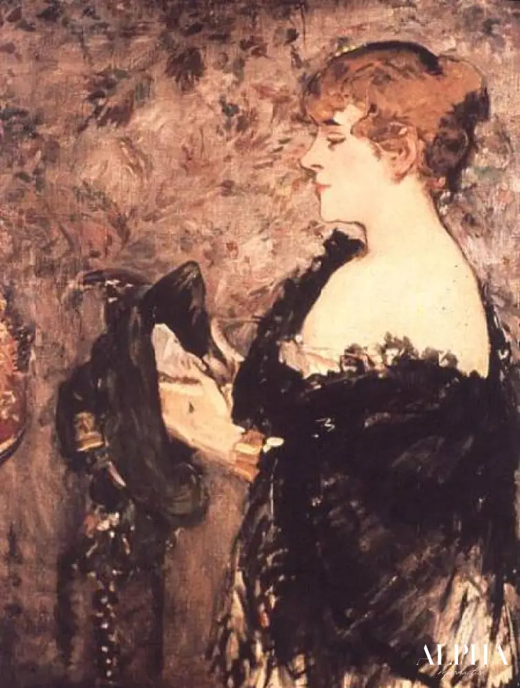 La modiste - Edouard Manet - Reproductions de tableaux et peintures haut de gamme