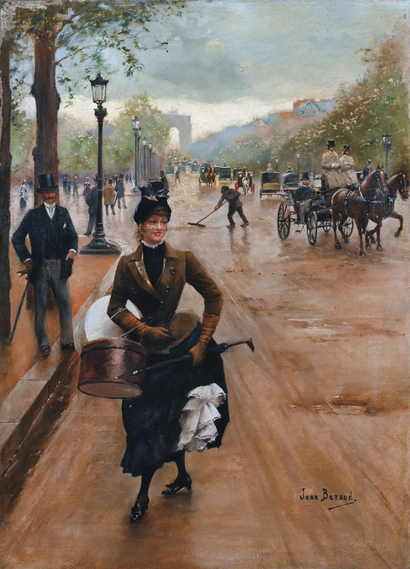 Modistka na Champs-Élysées - Jean Béroud