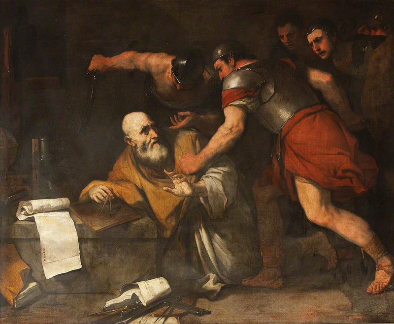 Smrt Archimeda - Luca Giordano