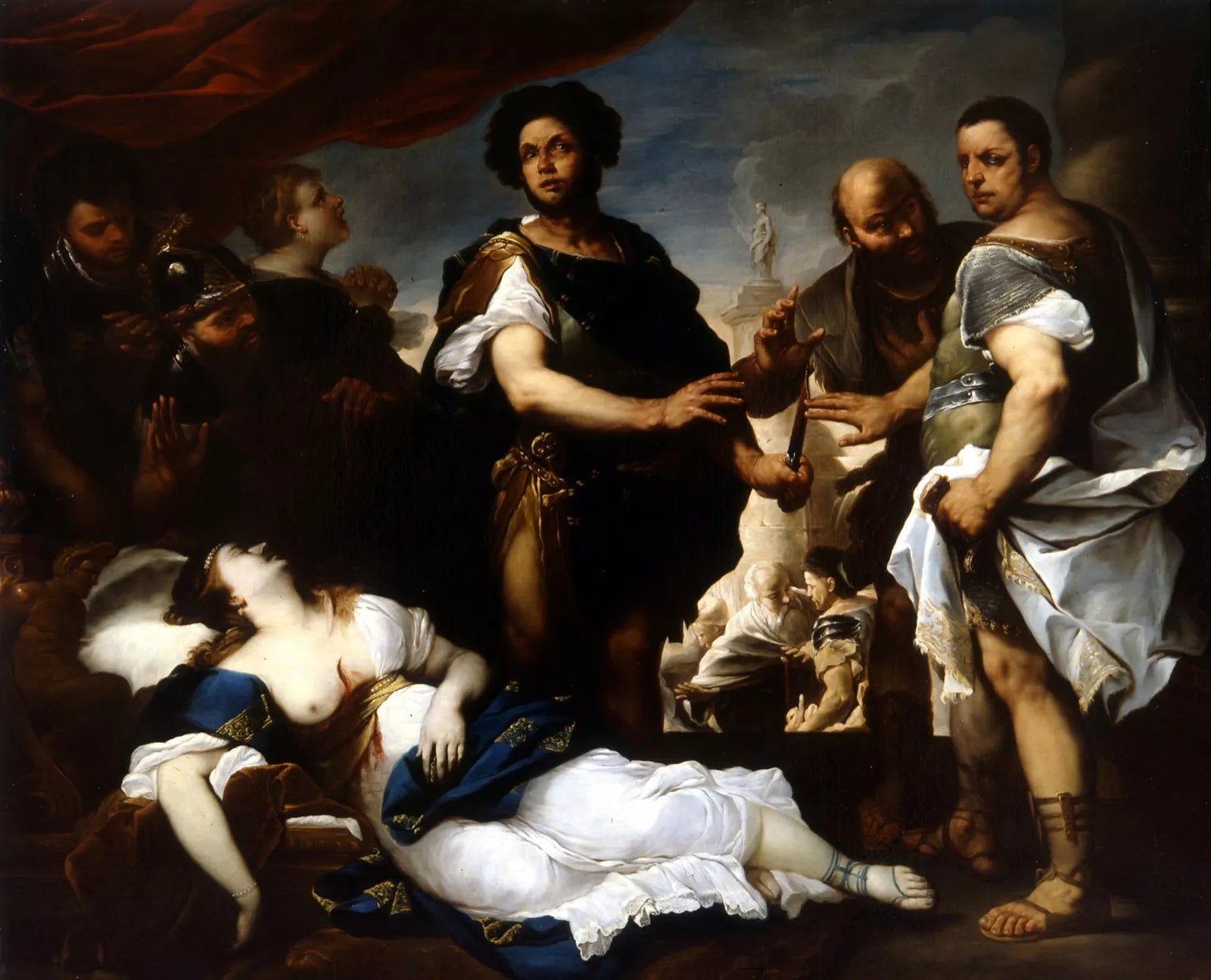 La Mort de Lucrèce - Luca Giordano - Alpha Reproduction