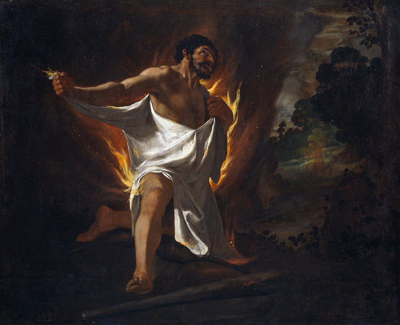 Smrt Hérakla - Francisco de Zurbarán