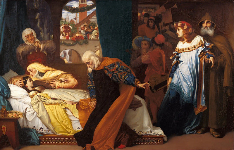 Simulovaná smrt Juliette - Frederic Leighton