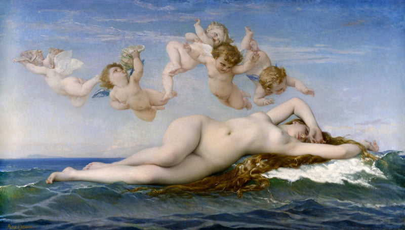 Zrození Venuše - Alexandre Cabanel