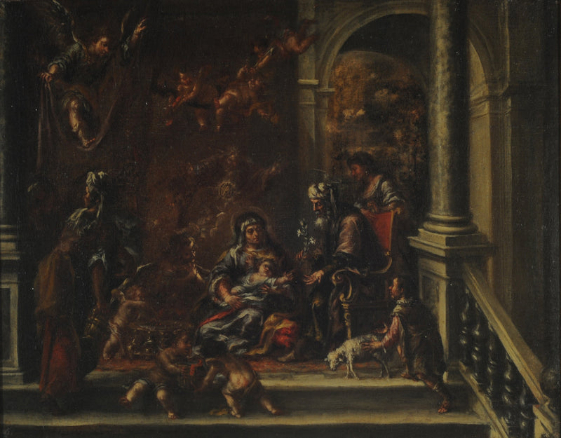 Narození Panny Marie - Juan de Valdés Leal