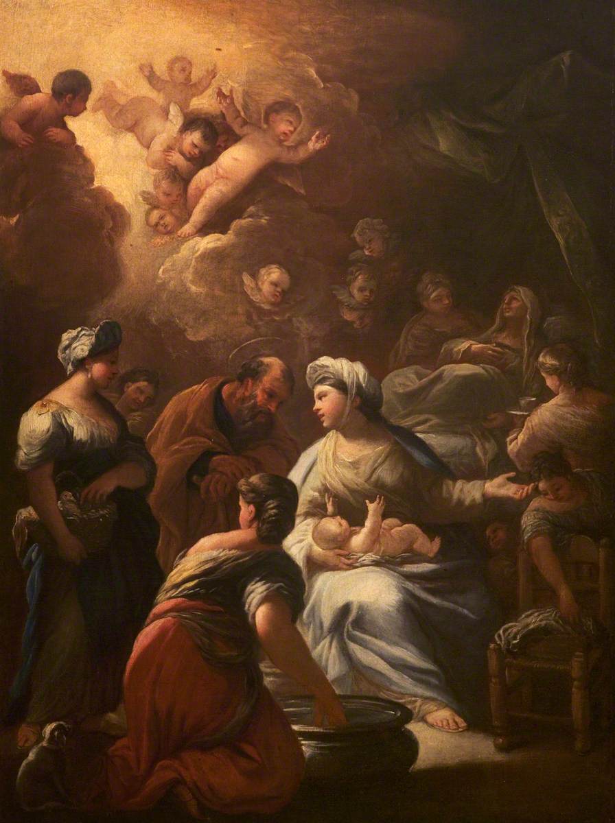 La naissance de la Vierge Marie - Luca Giordano - Alpha Reproduction