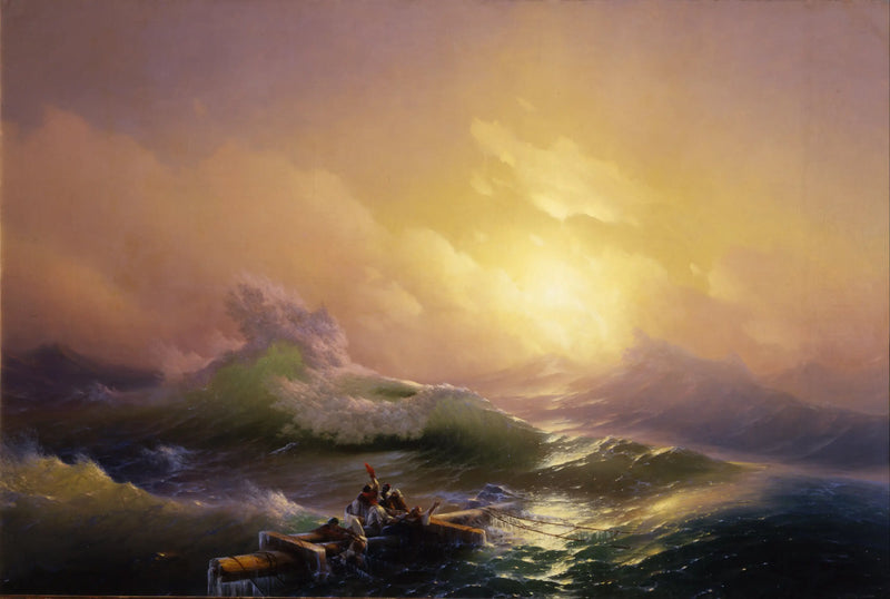 Devátá vlna - Ivan Aivazovskij