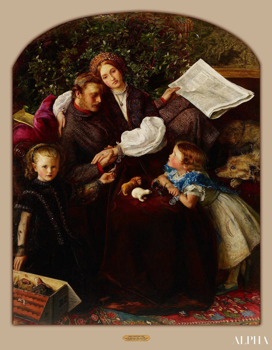 La paix conclue - John Everett Millais - Reproductions de tableaux et peintures haut de gamme