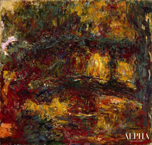 La passerelle japonaise, Giverny - Claude Monet - Reproductions de tableaux et peintures haut de gamme