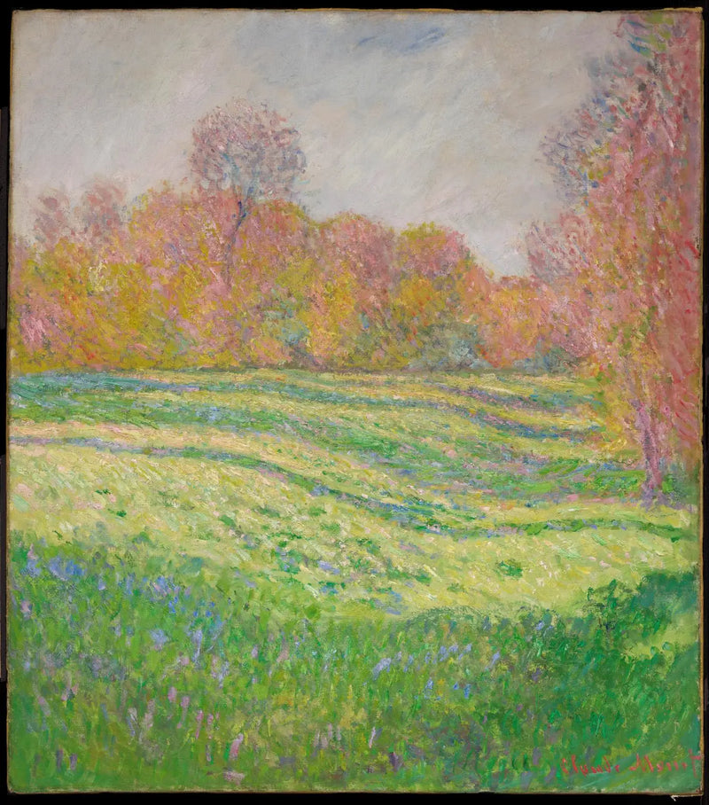 Louka v Giverny - Claude Monet