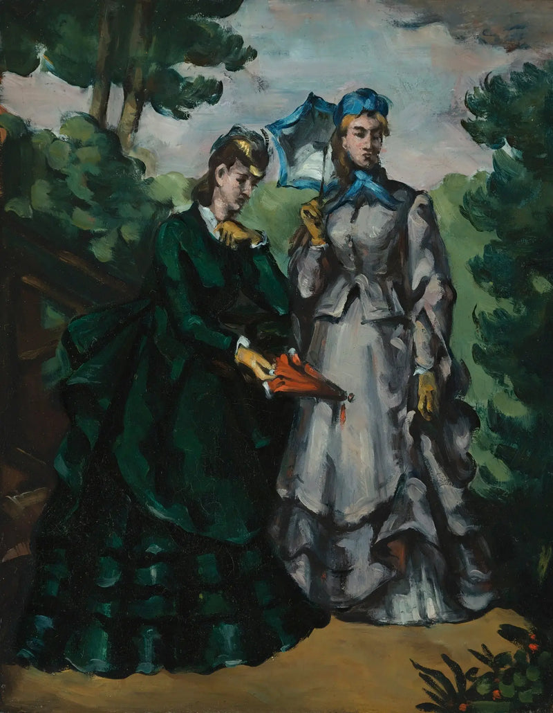 La Promenade - Paul Cézanne