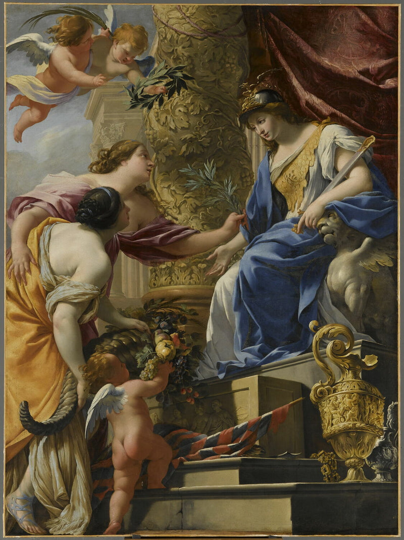 Opatrnost přináší mír a hojnost - Simon Vouet