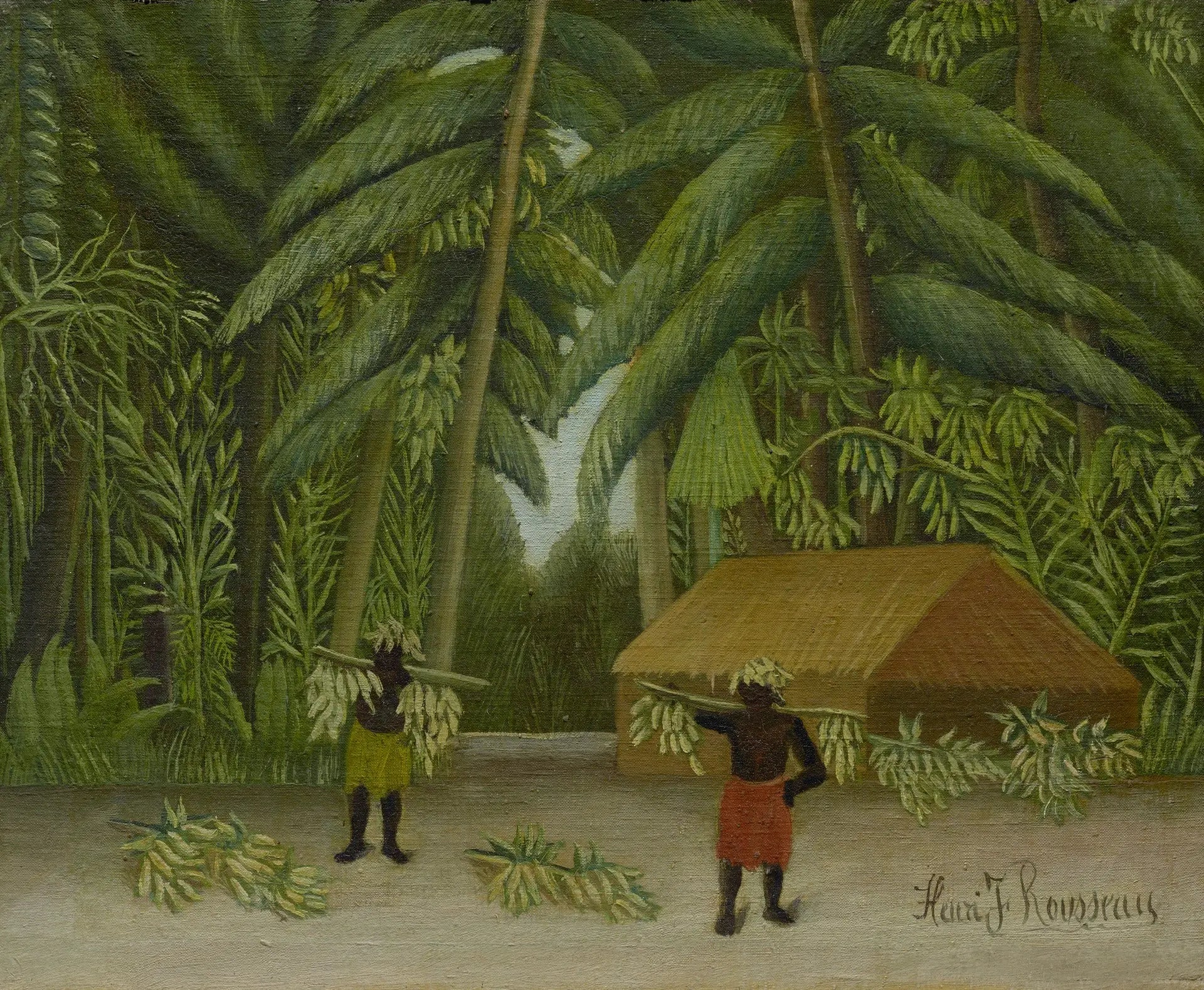 La Récolte des bananes - Henri Rousseau - Alpha Reproduction