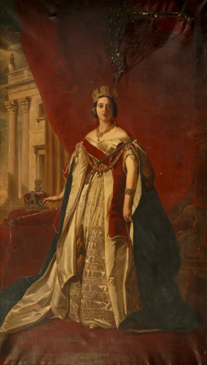 Královna Viktorie (1819–1901) - Franz Xaver Winterhalter