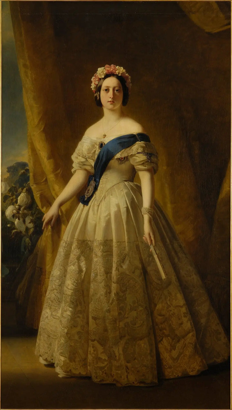 Královna Viktorie - Franz Xaver Winterhalter