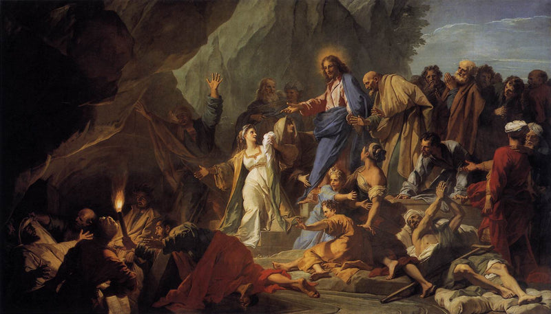 Vzkříšení Lazara - Jean-Baptiste Jouvenet
