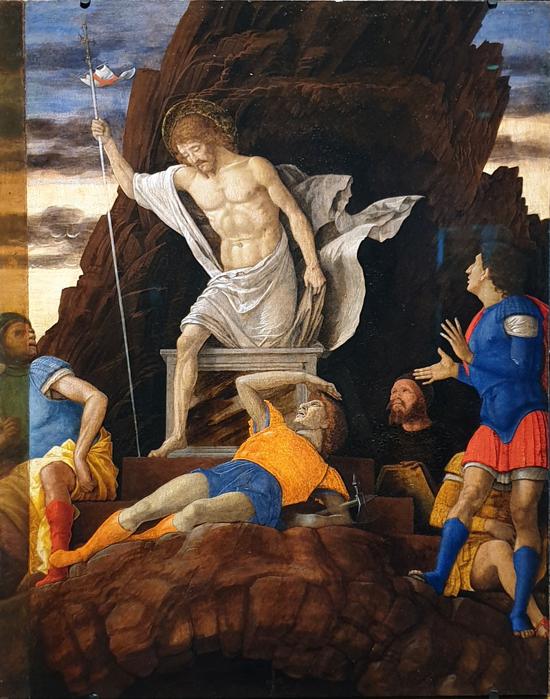 Vzkříšení Krista - Andrea Mantegna