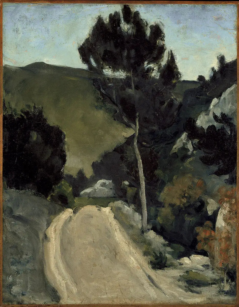 Točná cesta v Provence - Paul Cézanne