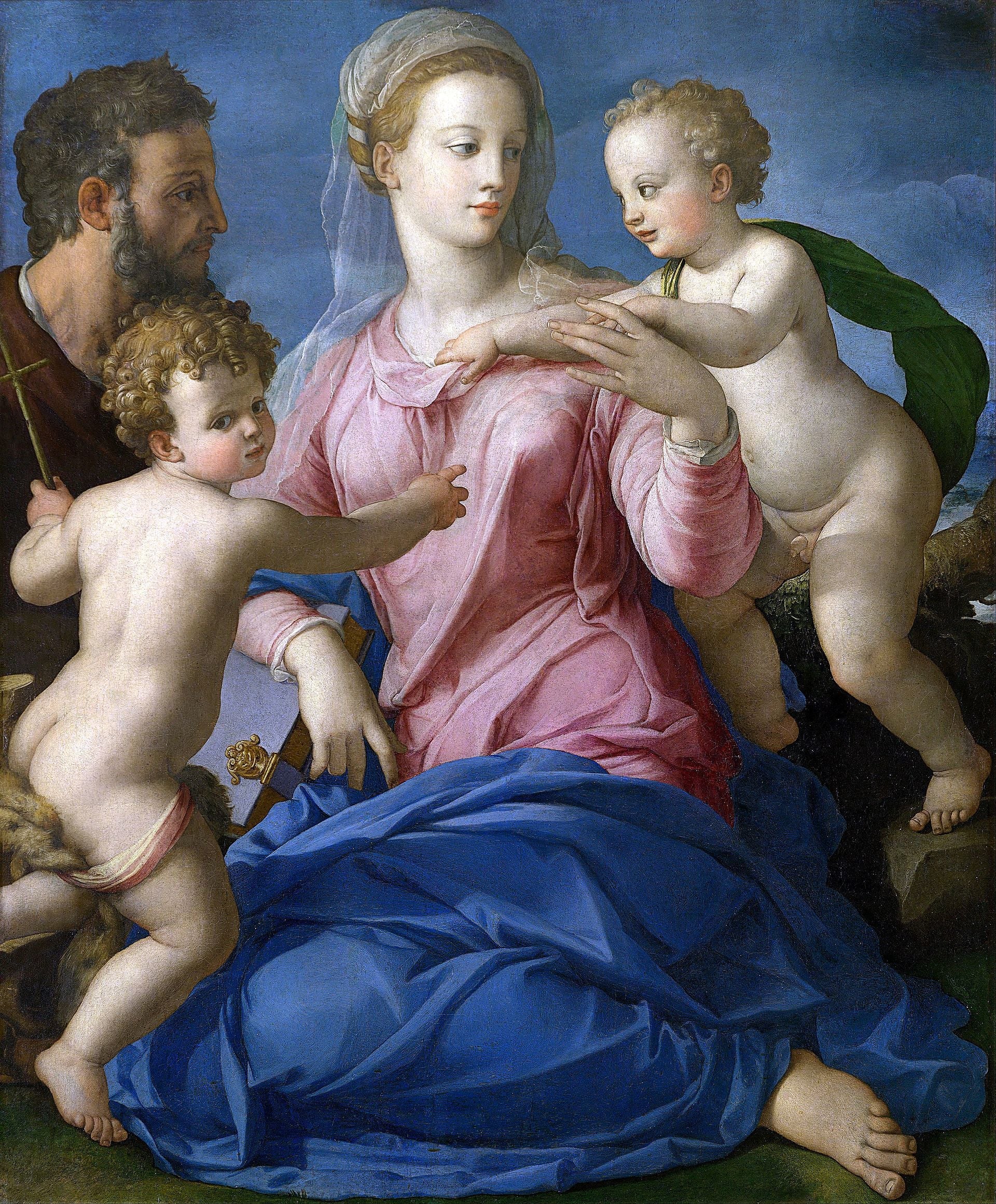 La Sainte Famille - Bronzino - Alpha Reproduction