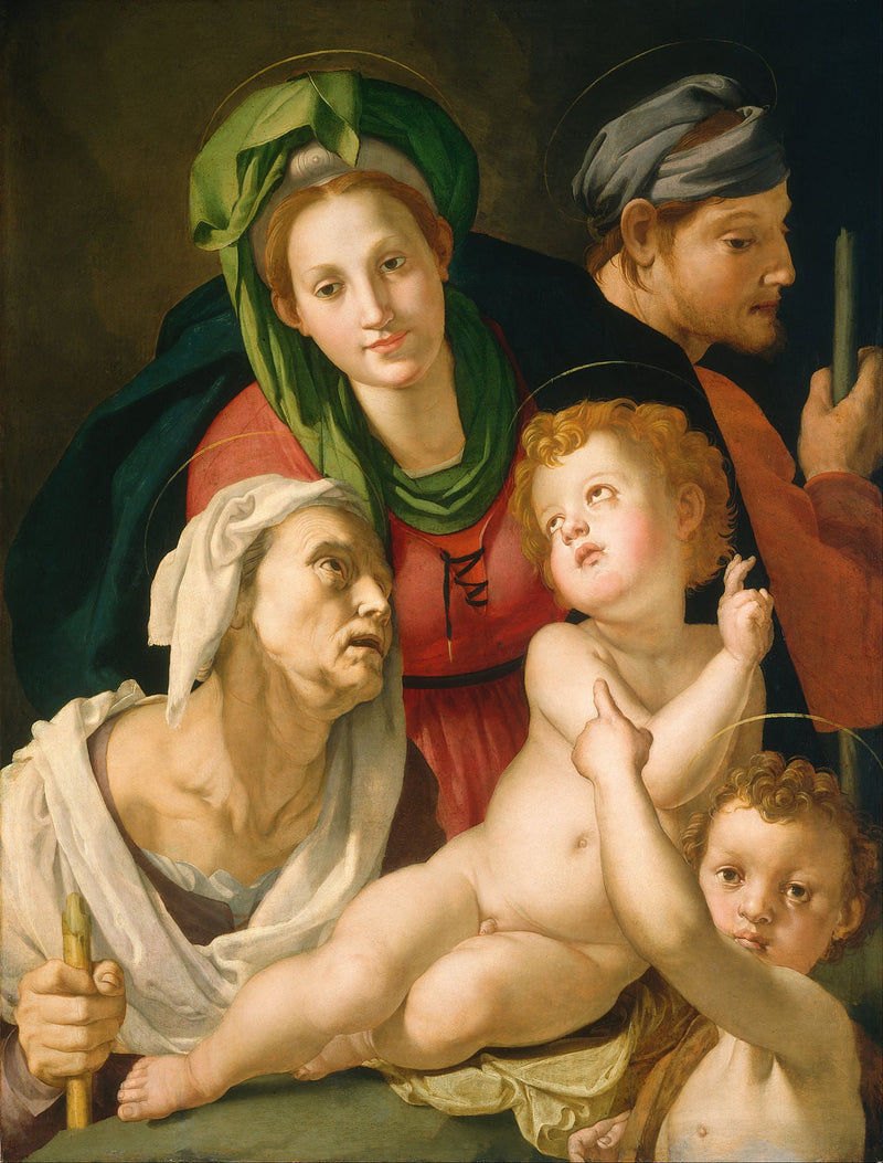 Svatá rodina - Bronzino
