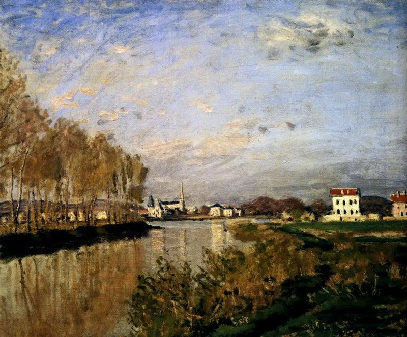 Seina v Argenteuil - Claude Monet