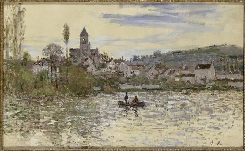 Seina ve Vétheuilu - Claude Monet