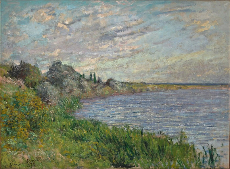 Seina u Vétheuilu - Claude Monet