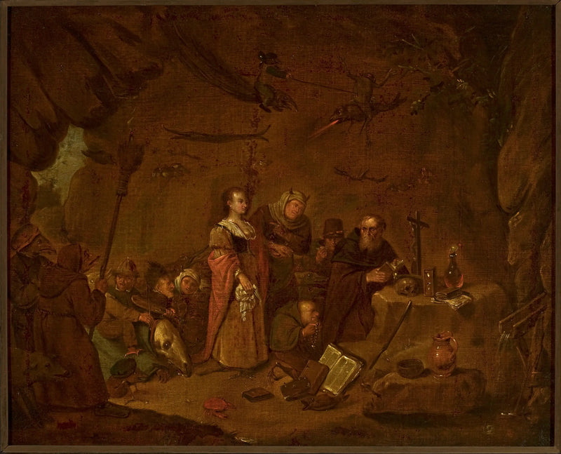 Pokušení svatého Antonína - David Teniers mladší