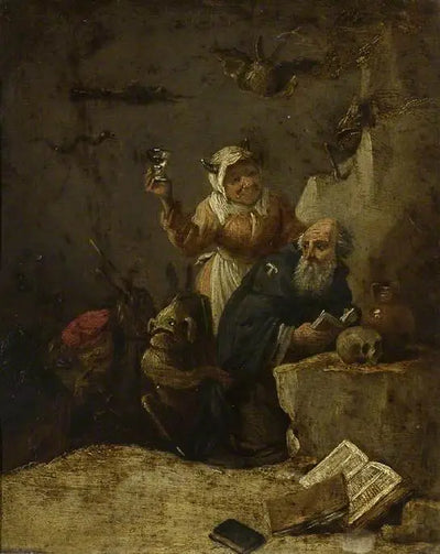 La tentation de saint Antoine - David Teniers le Jeune - Alpha Reproduction