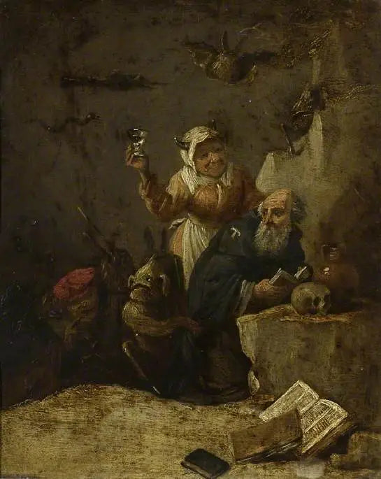 Pokušení svatého Antonína - David Teniers mladší