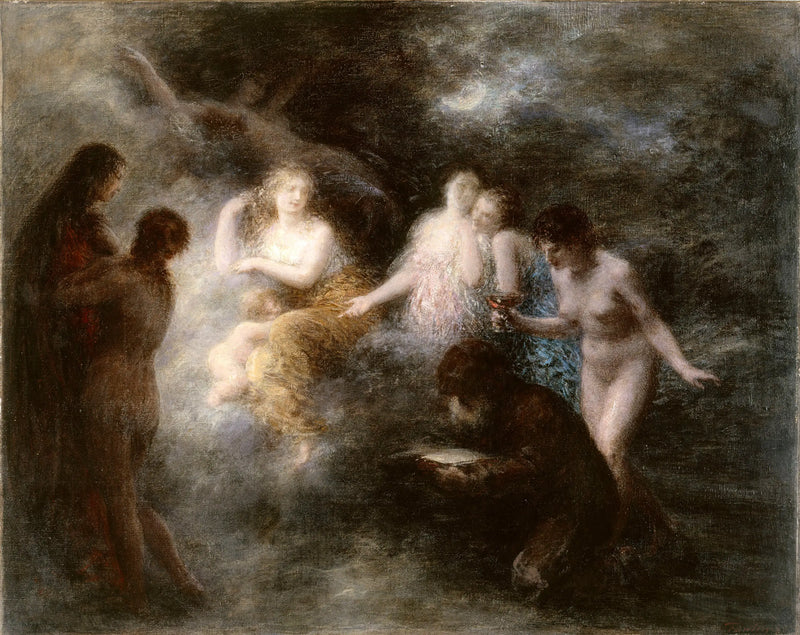 Pokušení svatého Antoina - Henri Fantin-Latour
