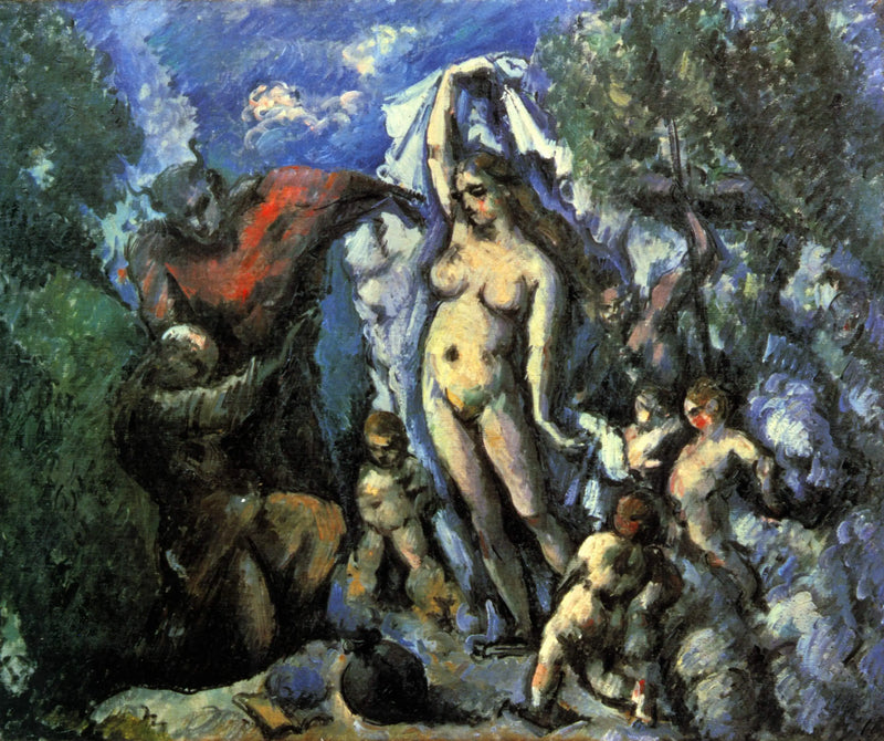 Pokušení svatého Antonína - Paul Cézanne