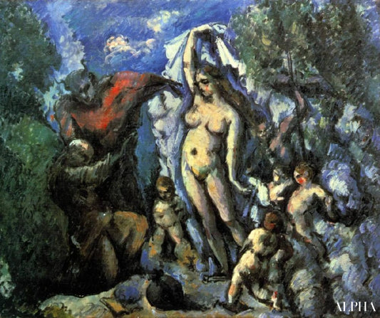 La tentation de saint Antoine - Paul Cézanne - Reproductions de tableaux et peintures haut de gamme