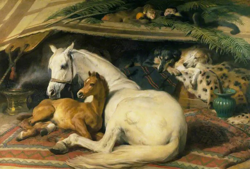 La Tente arabe - Edwin Henry Landseer