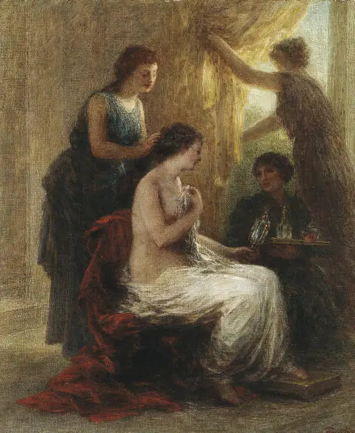 Antická toaleta - Henri Fantin-Latour